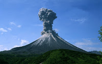 Karymsky Volcano Eruption