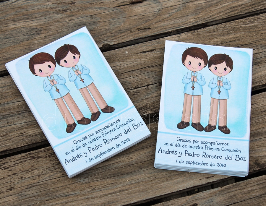 Detalles personalizados comunión 