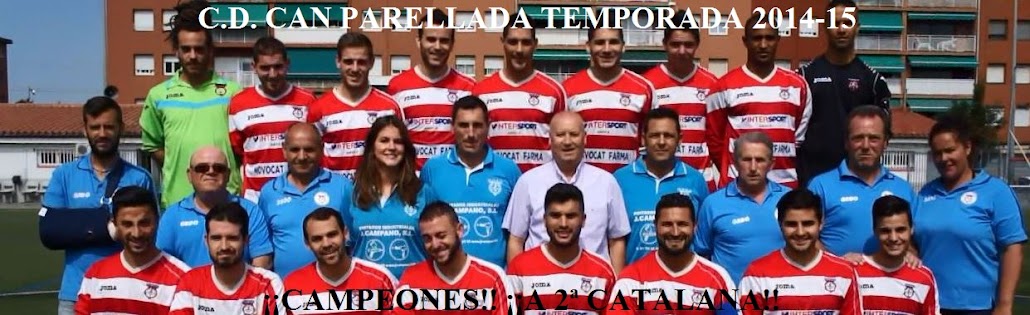 C.D.CAN PARELLADA TEMPORADA 2014-15