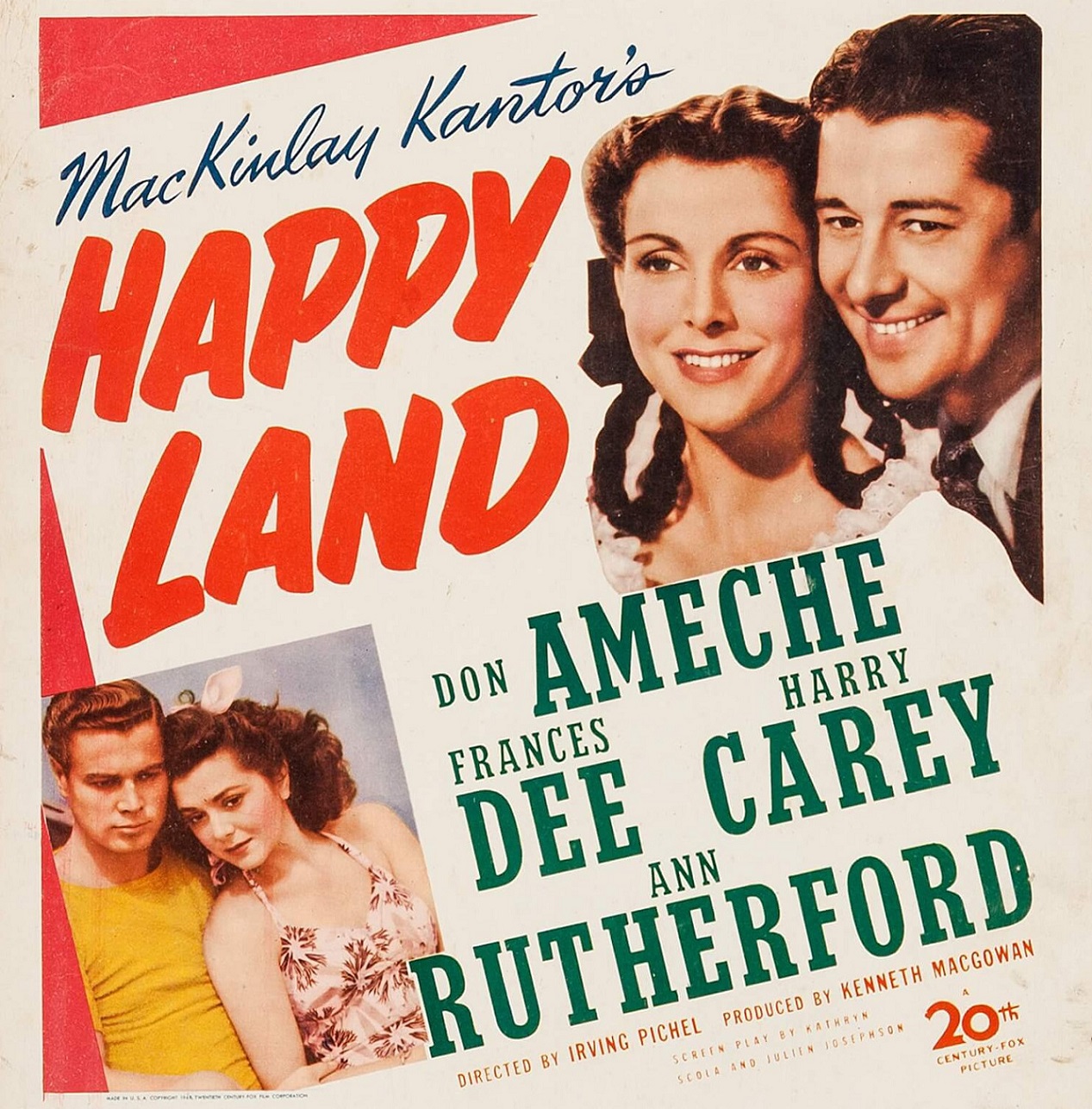 Happy Land Scan Vf HAPPY LAND (1943): HAPPY LAND (1943)