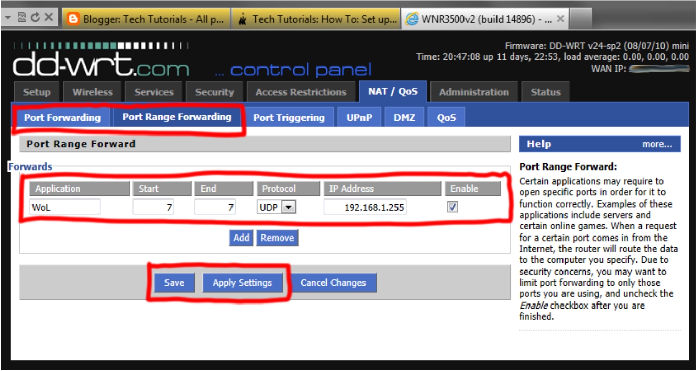 setting up wake on lan setting up wake on lan
