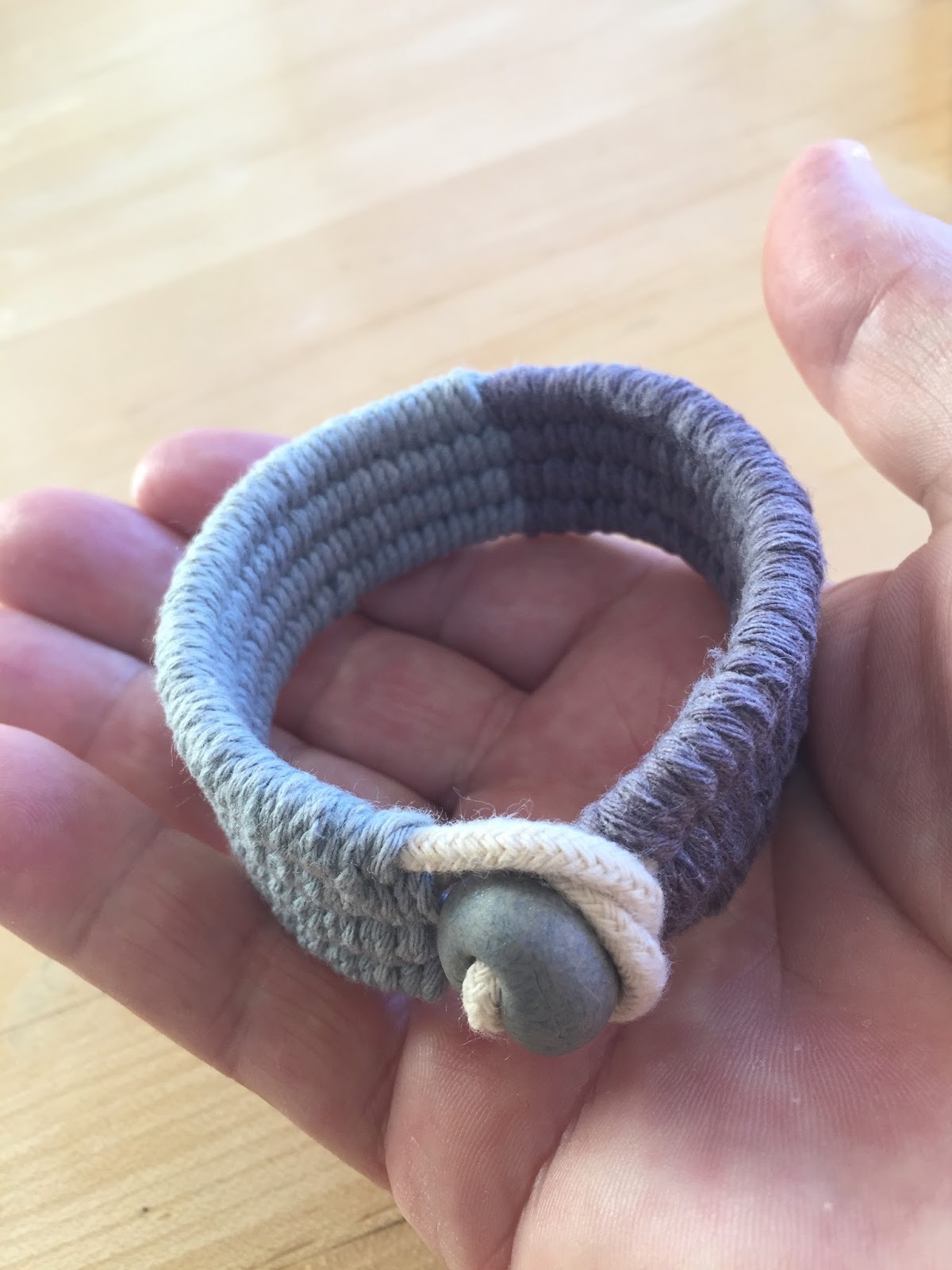 Knots and fiber bracelets The cool product and caveats String weave