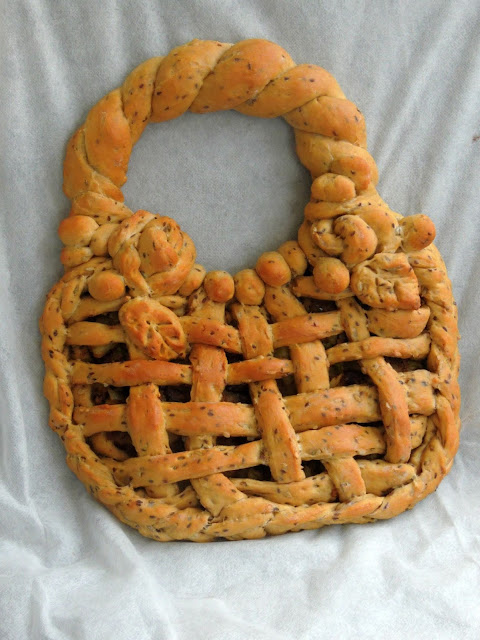 Vegan Seeded Handbag Shaped bread Vegan Seeded Handbag Shaped bread