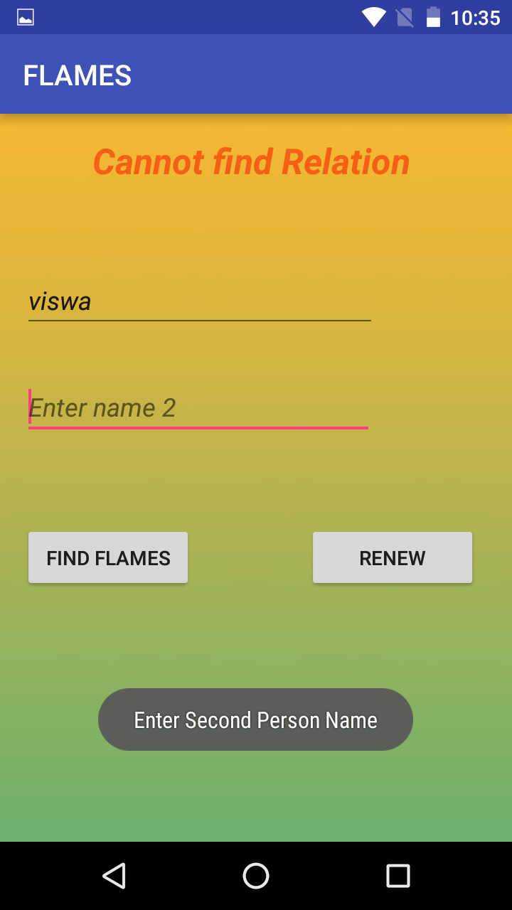 Got to Know Android app for FLAMES