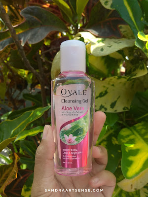 Ovale Cleansing Gel Aloe Vera for Whitening Clean & Bright Skin