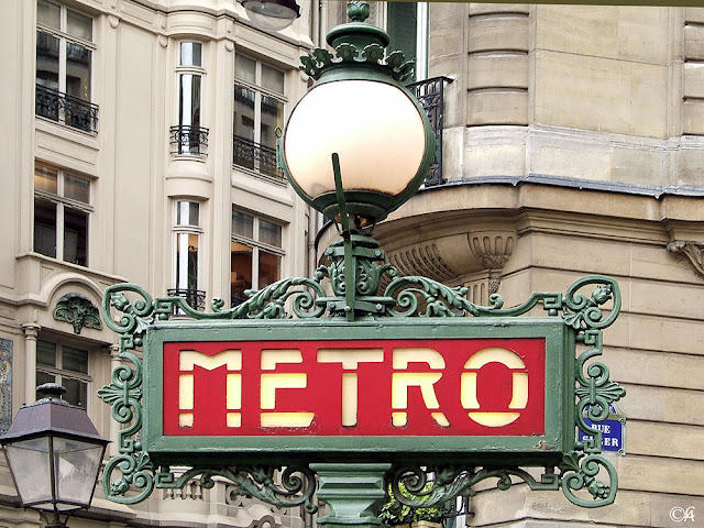 j'ai vu, j'ai photographié, je partage: Paris entrée de métro ancienne