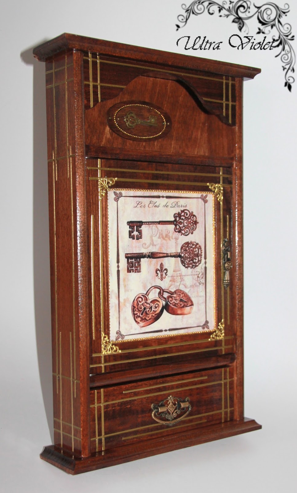 Ultra-Violet. Exklusive Geschenke.: Schlüsselkasten , Schlüsselbox mit