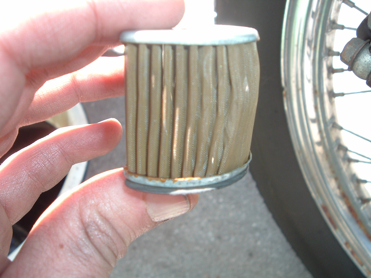 Crying Nines XS650 Oil Change