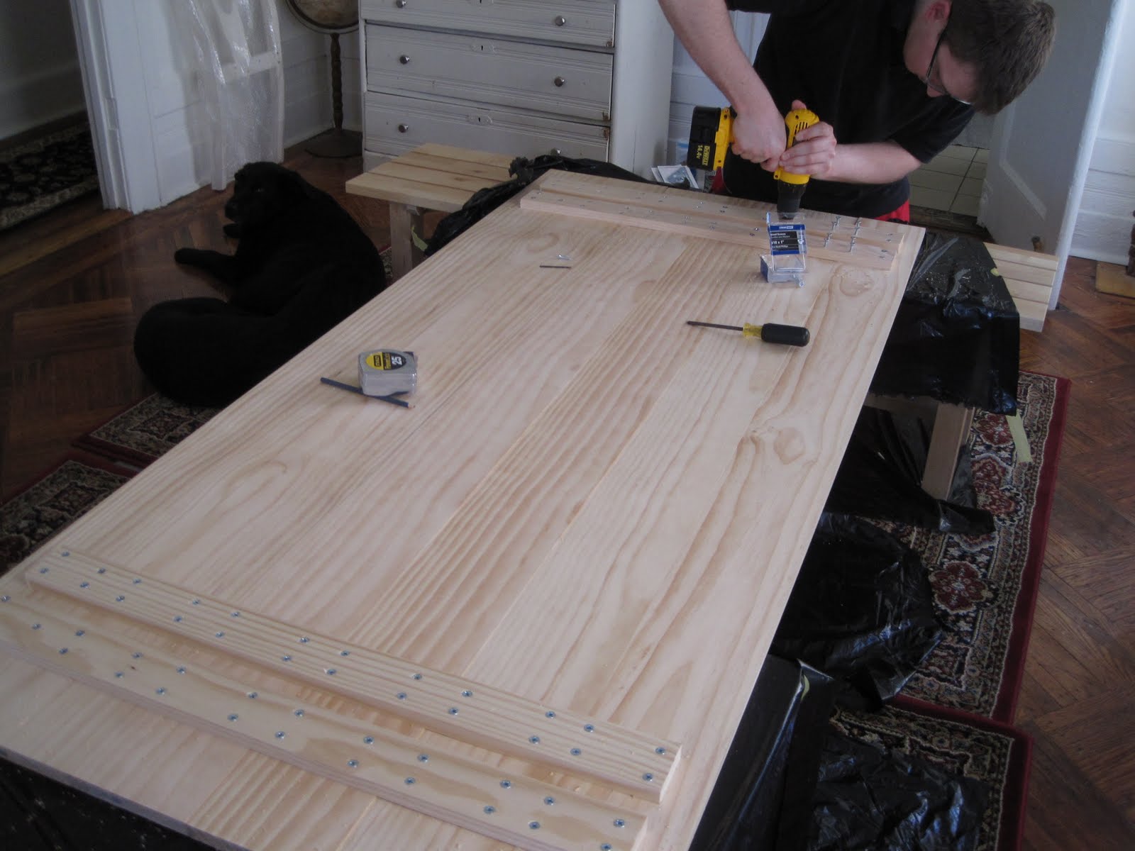 Harlem Home How To Build a Dining Room Table for 100