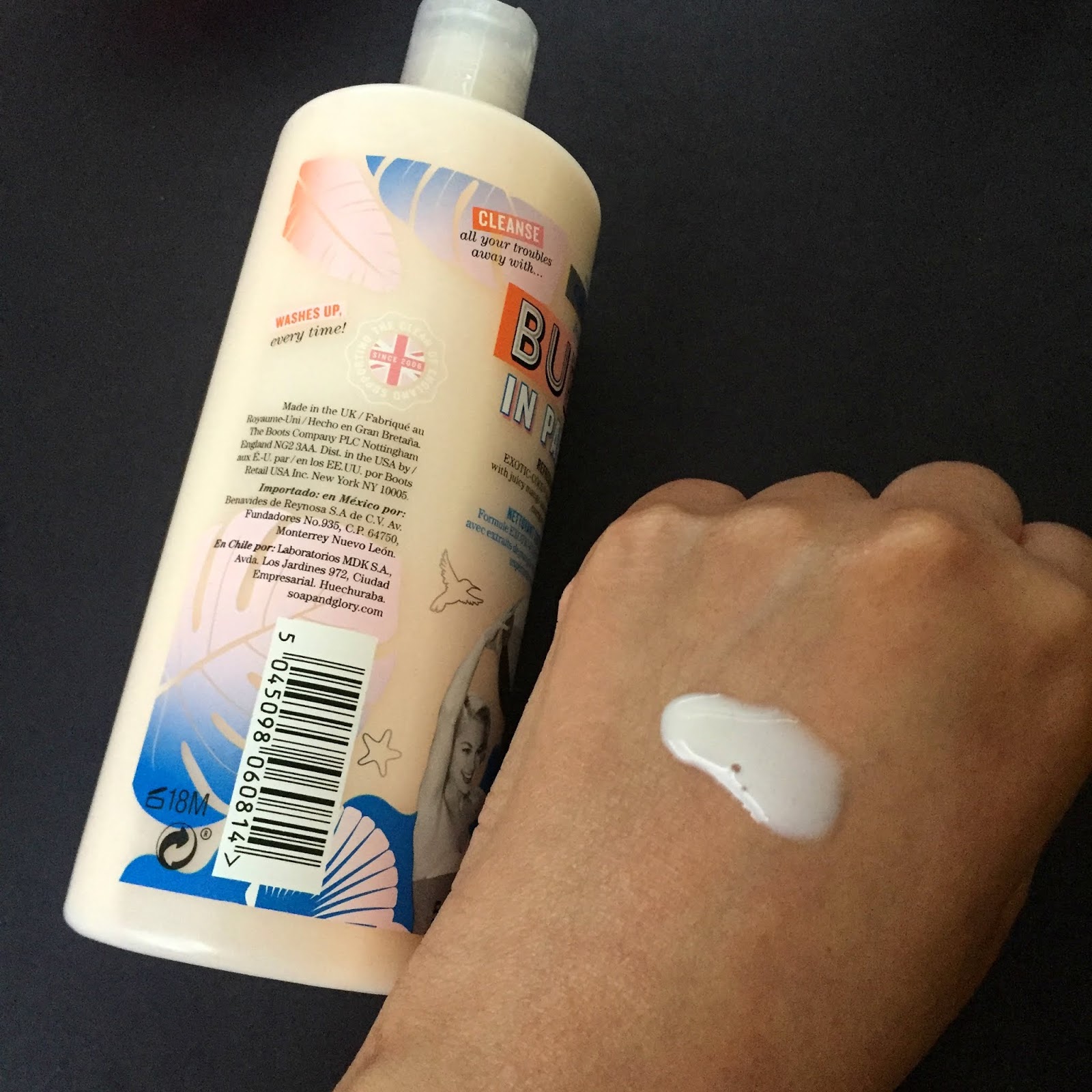 Soap & Glory Call of Fruity Bubble In Paradise Body Wash, The Way She