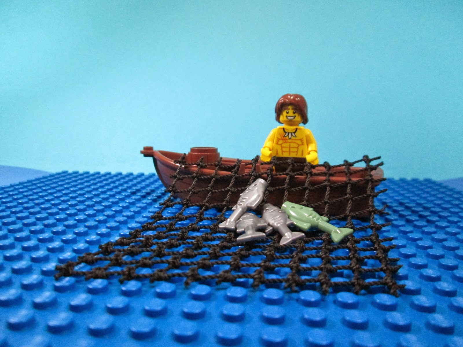 MOC LEGO Pescador