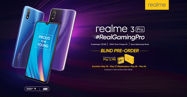 Realme 3 Pro now available for Blind Pre-order with Freebies