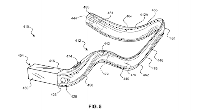 براءة إختراع جديدة تظهر شكل الجيل الثاني من نظارات جوجل new-patent-show-shape-2nd-generation-glasses-google