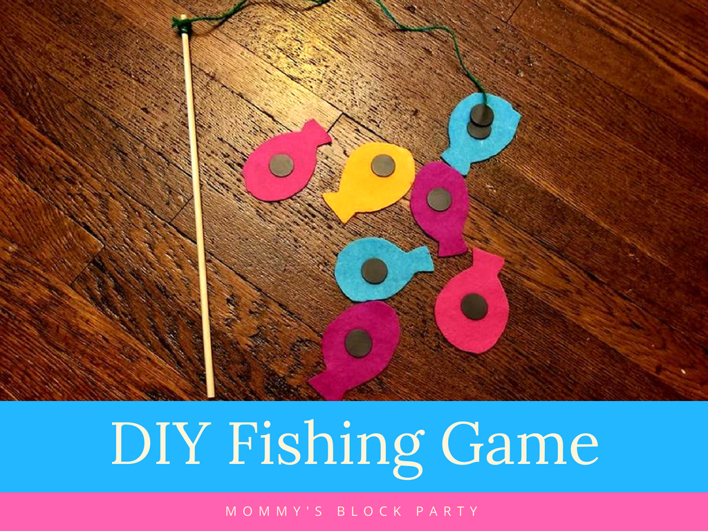 DIY Fishing Game for Kids Mommy's Block Party
