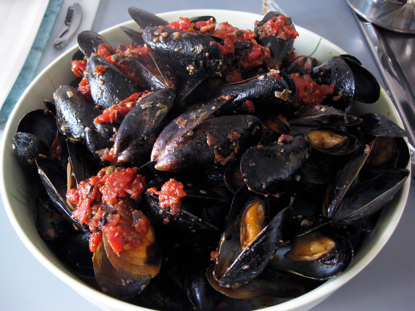 Bloatal Recall Mussels alla Diavola