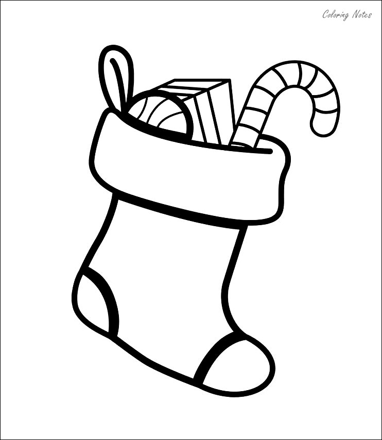 817 Unicorn Free Coloring Pages Christmas Stockings 