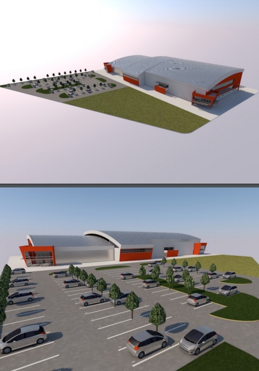 SC Boris Trajkovski baut neue Tennis und Kampfsporthalle