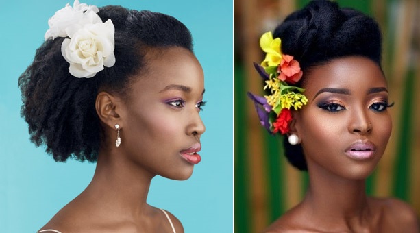 Ideias de Penteados e Beleza para Noivas Negras - Noiva com Classe