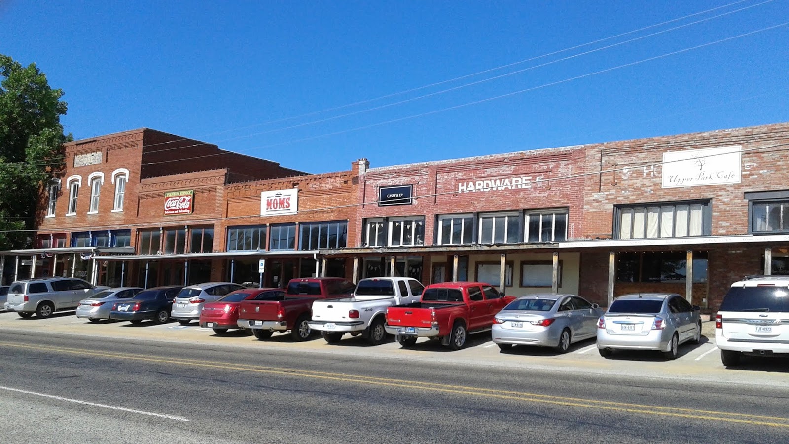 Run Down America The Old Downtown in Aubrey, Texas