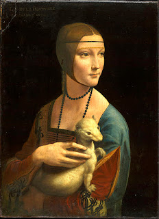Dama com Arminho, por Leonardo da Vinci
