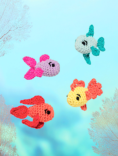 Colorful fish Crochet pattern