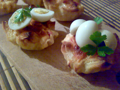 Briose cu oua de prepelita