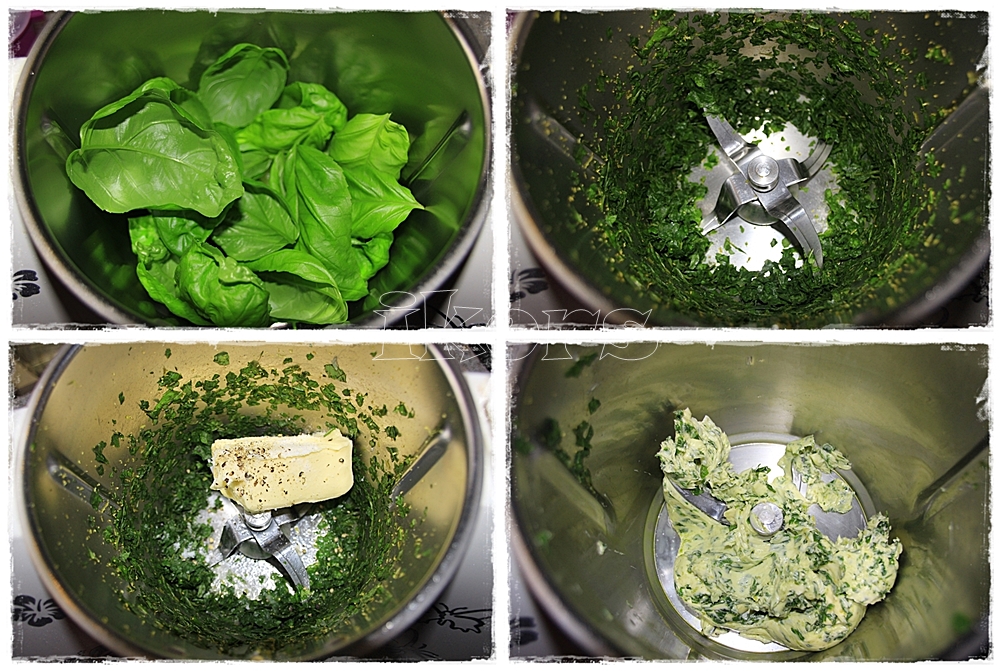 Kochen....meine Leidenschaft : Basilikum Zitronen Butter