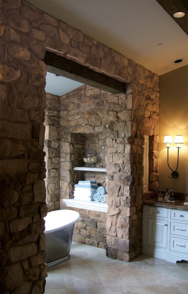 Beautiful Natural Stone Bathroom Design Ideas You’re gonna love it