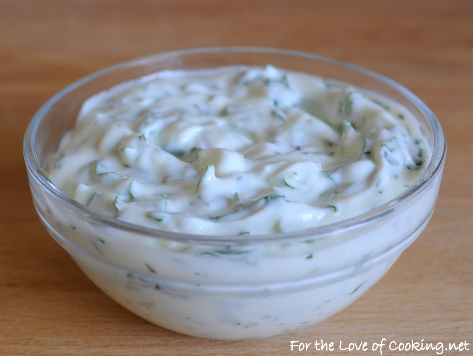 Cilantro and Lime Sour Cream For the Love of Cooking