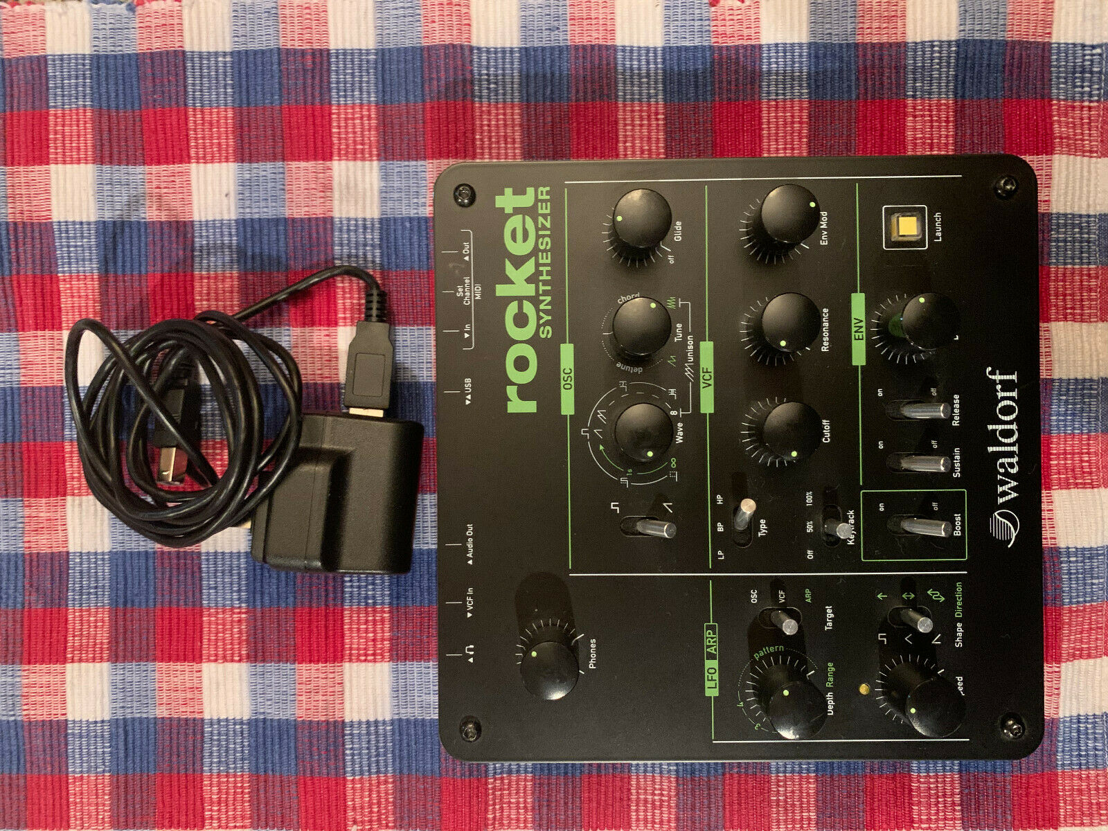 MATRIXSYNTH Waldorf Rocket Analog Desktop Synth Module