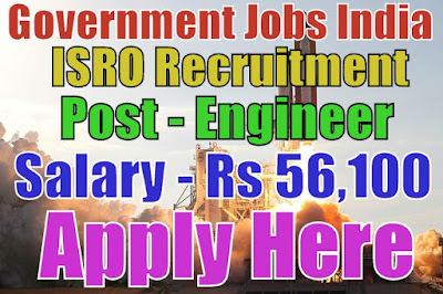 ISRO recruitment 2017