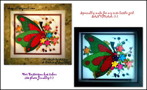 Quilled butterfly - fav of mine