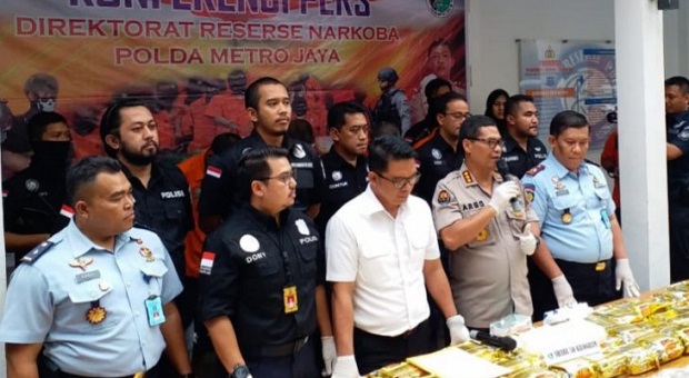 Polda Metro Bongkar Peredaran 50kg Sabu