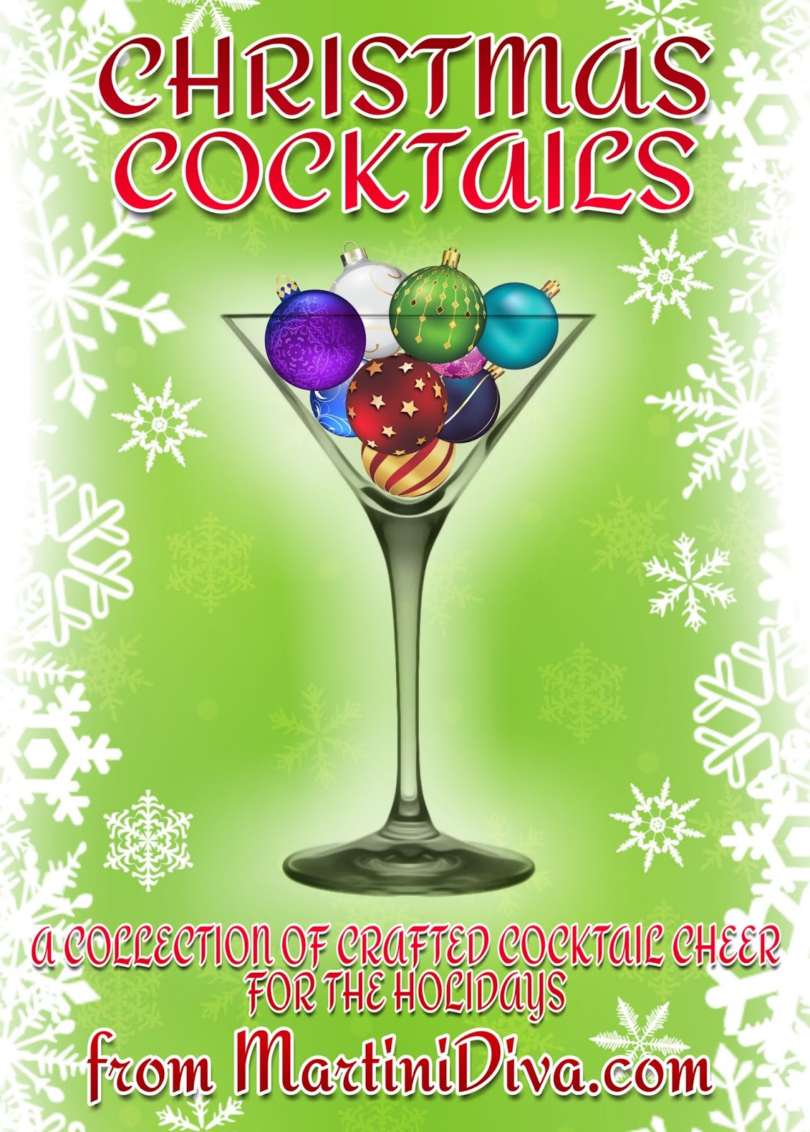 The Martini Diva Christmas Holiday Cocktail Liqueur Recipes