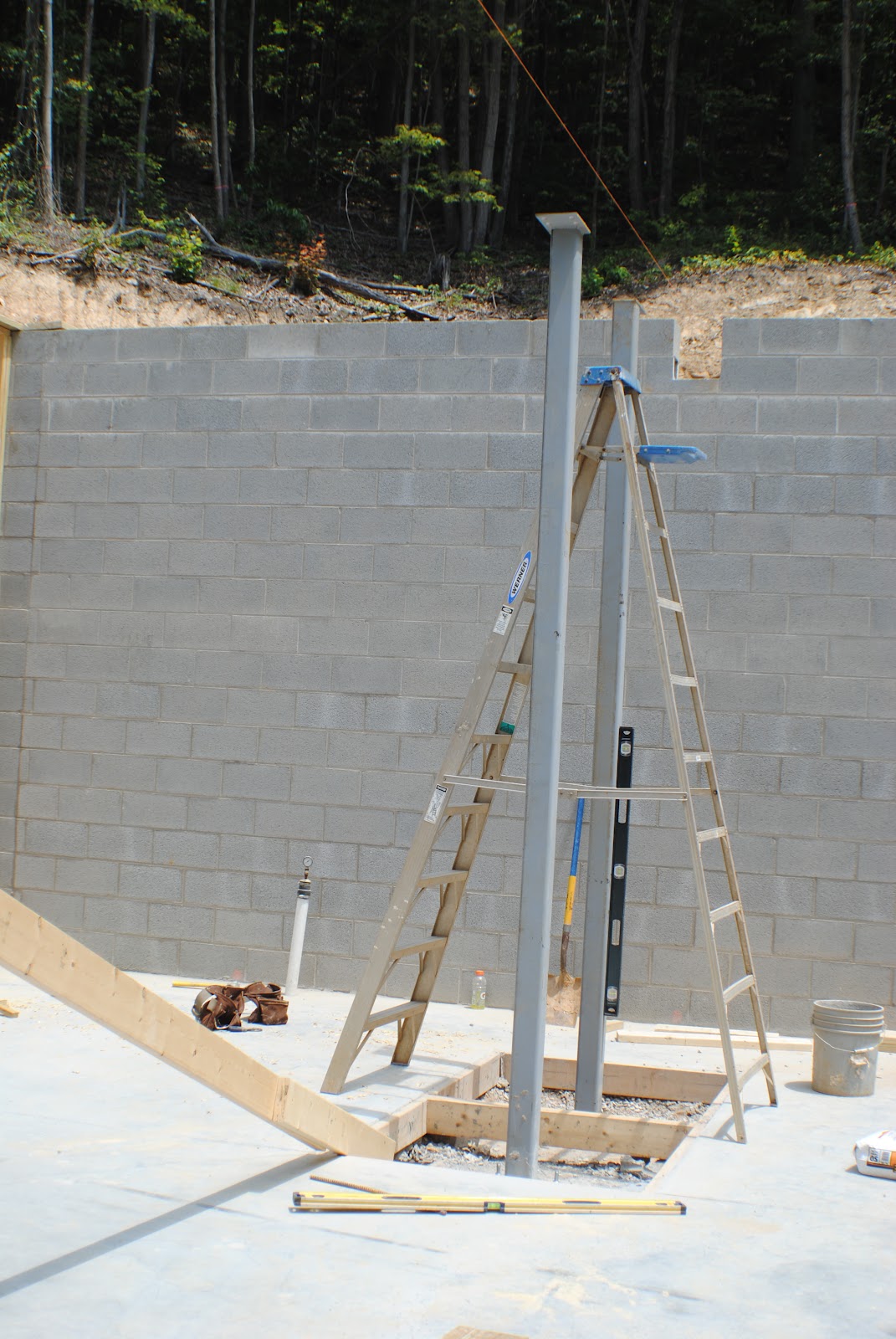 Our New House Support Walls for the Modular