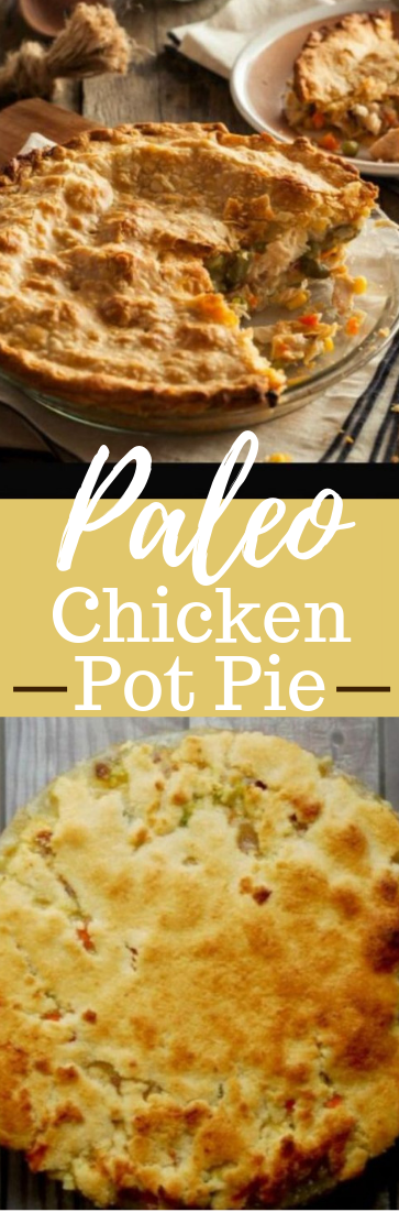 Paleo Chicken Pot Pie #healthy