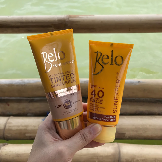 belo sunscreen face