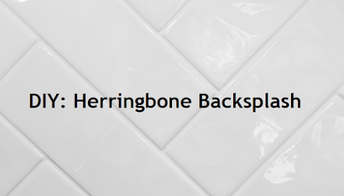 Diy Herringbone Backsplash, How To Measure For Herringbone Tile