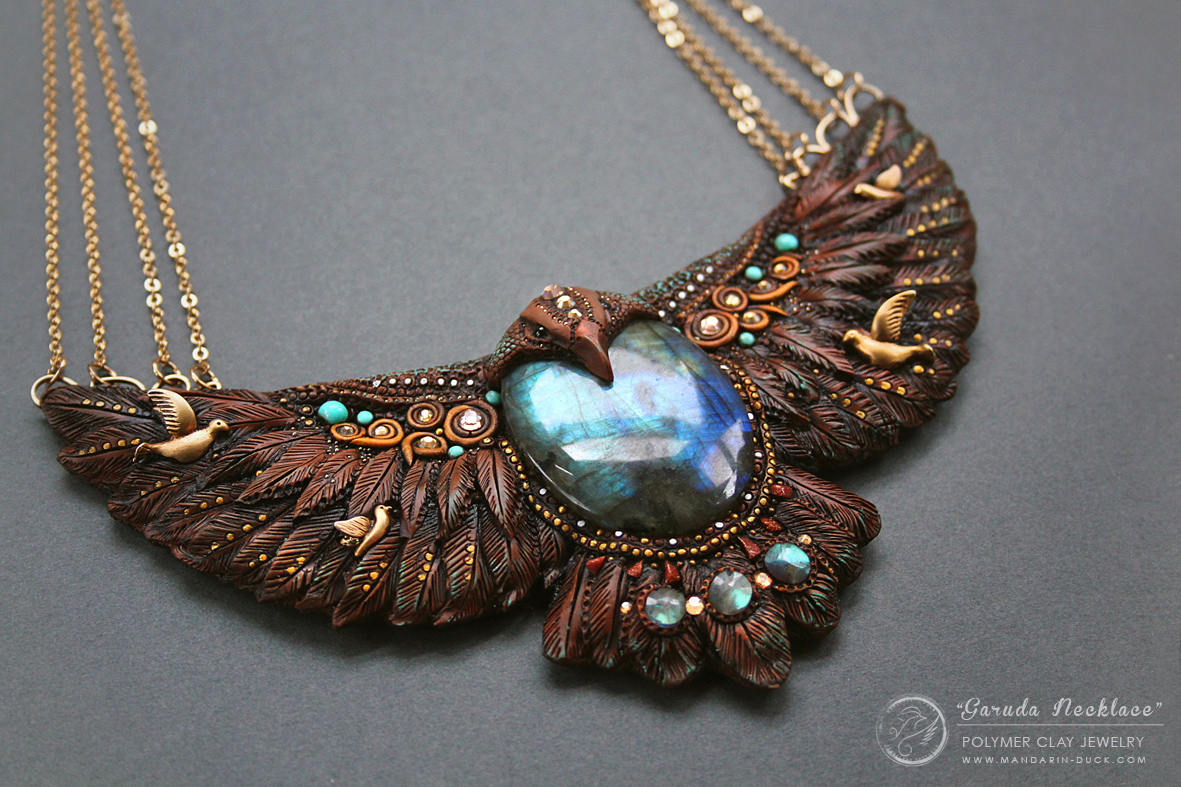 Mandarin Duck "The Garuda Necklace"