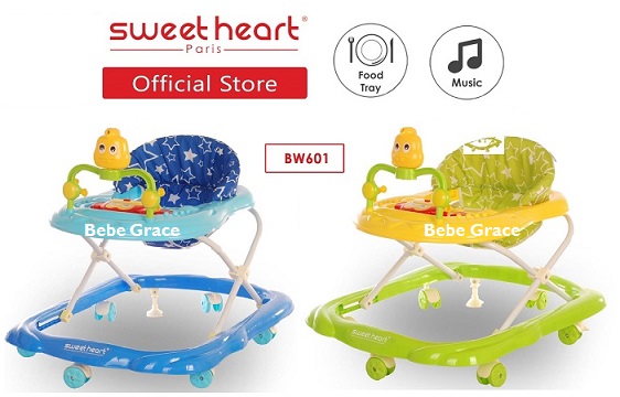 sweet heart paris baby walker