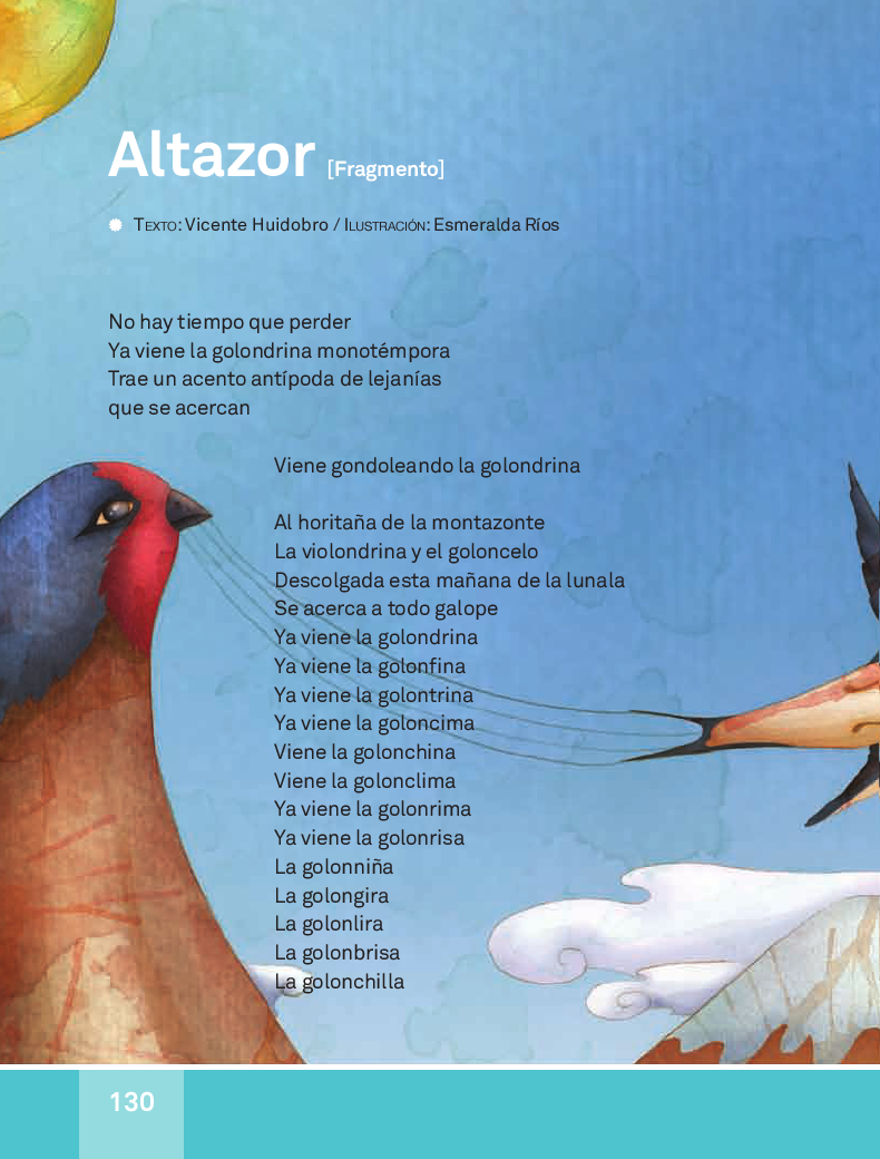  Altazor - Español Lecturas 3ro 2014-2015