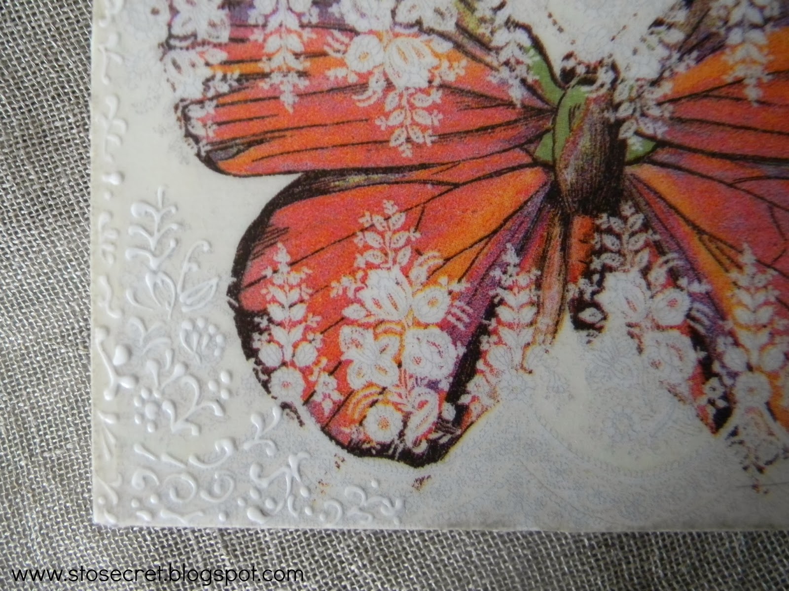 Декупаж на керамической плитке своими руками