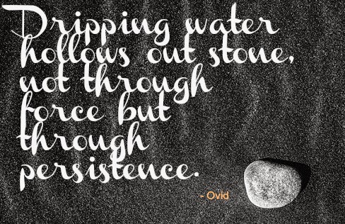dripping water persistence ovid