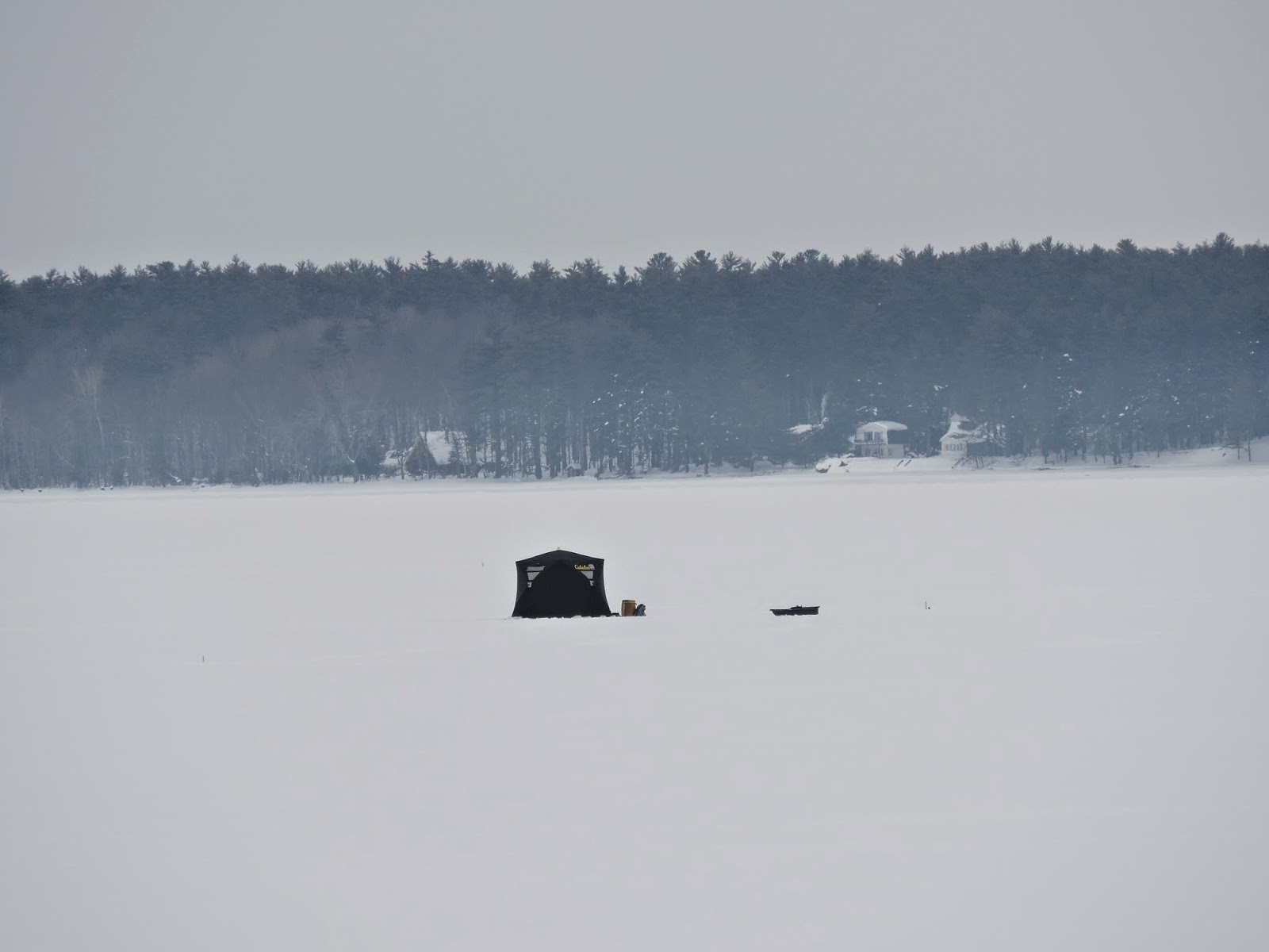 The Maine Difference Sebago Lake, Fishing Derby Blizzard coming Maine