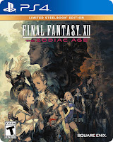 Final Fantasy XII: The Zodiac Age Game Cover PS4 Limited Steelbook Edition
