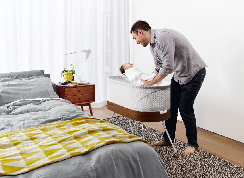 Diego Braghi Snoo Smart Crib Helps Babies Go To Sleep