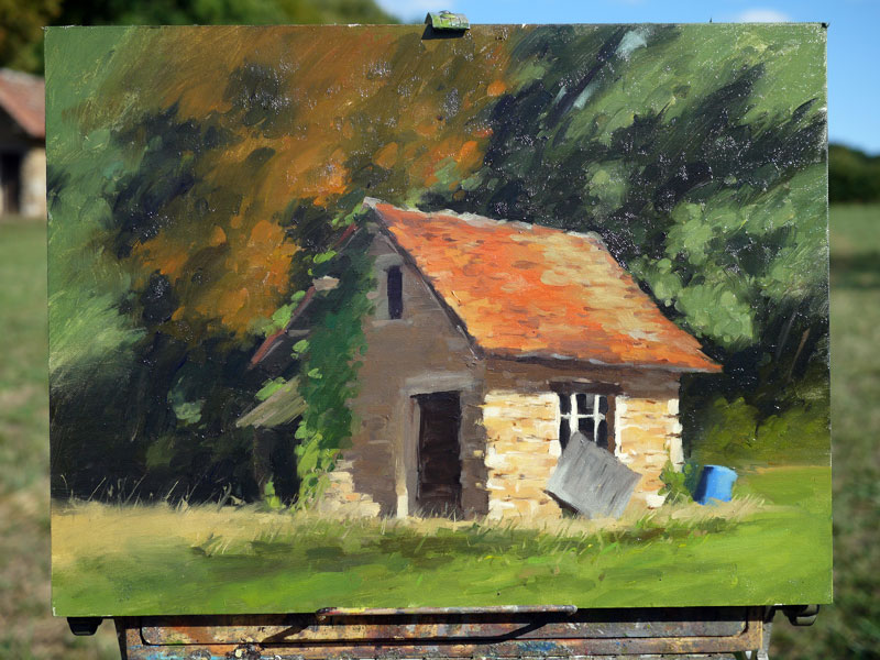 Quand Reprendra La Petite Maison Dans La Prairie La cabane du chasseur (part2) ! | YANN HOVADIK's fine art