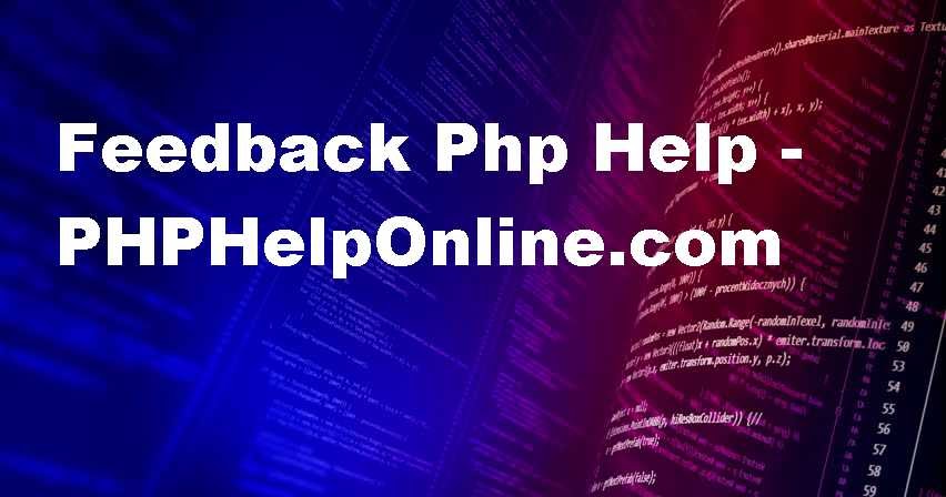 Php Programming Help: Php What Why And Where Php Help