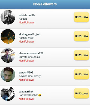 unfollow instagram non followers - see people i follow following back instagram