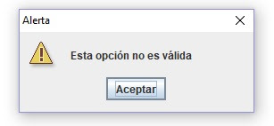 JOptionPane mostrar mensajes gráficos en java